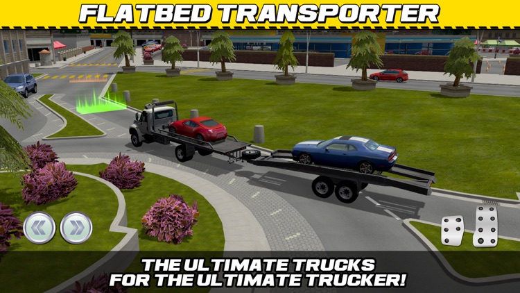 Car Transport Truck Parking Simulator - Real Show-Room Driving Test Sim Racing Games screenshot-3