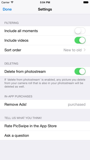 PicSwipe - The Camera Roll Cleaner(圖4)-速報App