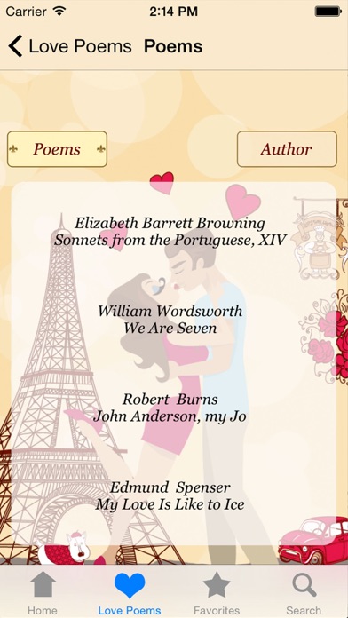 How to cancel & delete Love Poems - The Most Romantic Poems for Lovers and Couples from iphone & ipad 4
