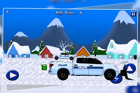 Snow Cops 911 : The Winter Police Ice Rescue Mission - Gold screenshot 2