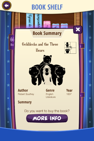 Dolly's Bookworm FREE - The Book-Lovers Puzzle Game screenshot 4