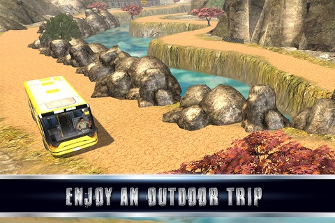 Off Road Bus Tourist Transport – Take Travellers from City to Hill Side for an Outdoor Trip screenshot 4