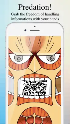 Captura de Pantalla 1 Attack on Titan QR Code Reader & QR Code Creator iphone