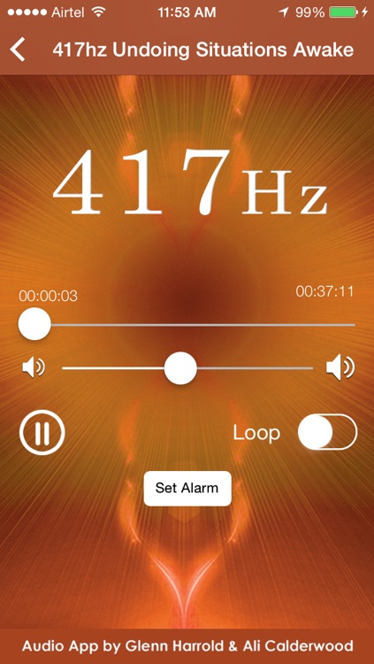 417hz Solfeggio Sonic Meditation by Glenn Harrold & Ali Calderwood screenshot-0