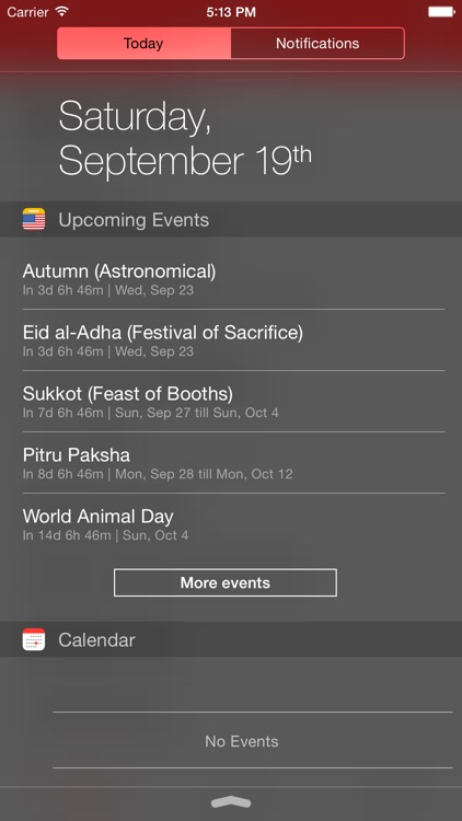 Holidays Plus US - Holiday tracker with calendar export