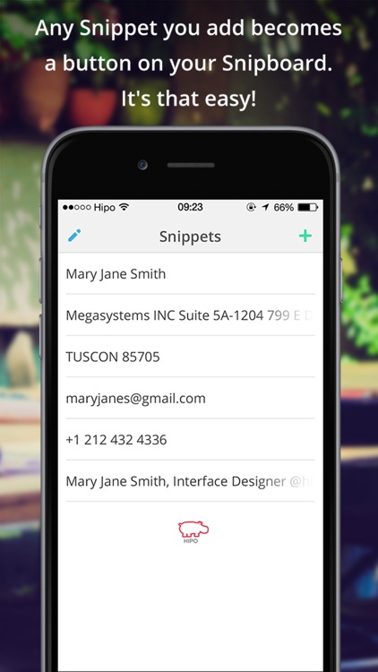 Snipboard - Keyboard for custom text snippets screenshot-3