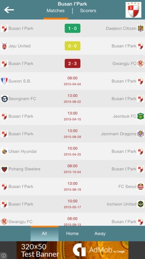 K-League football - live, fixtures, results, standings, stat(圖4)-速報App