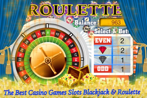 A Lucky Classic Slots Machine - Blackjack and Roulette +++ Triple Casino Games screenshot 2