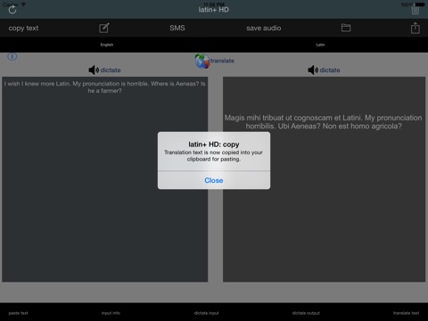 latin+ HD for iPad: Latin & English Translator and Translation Engine screenshot 4