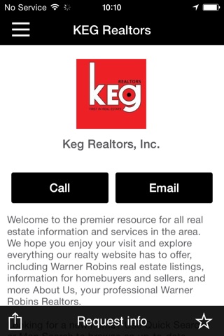 Keg Real Estate screenshot 2