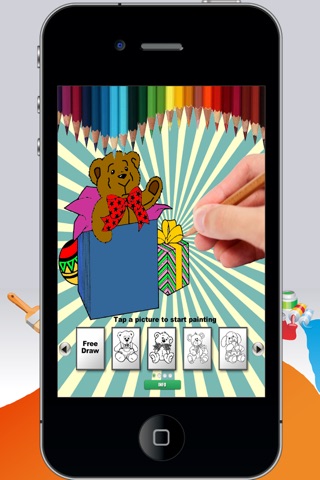 Coloring Book Teddy Bear screenshot 2