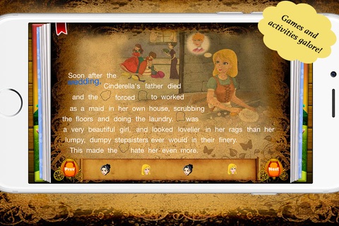 Cinderella Sticker Book by Story Time for Kids screenshot 4