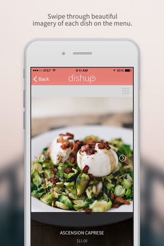 DishUp - your mobile guide to restaurant menus screenshot 3