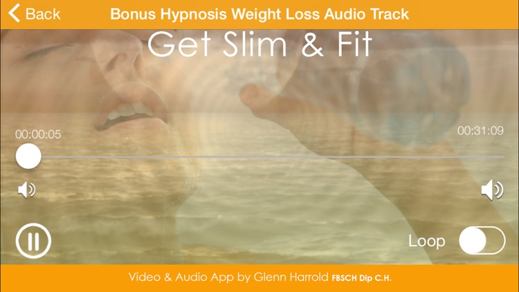 Get Slim & Fit with Glenn Harrold's amazing Hypnosis Affirmation and Subliminal HD Video APP