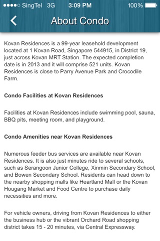 Kovan Residence screenshot 2