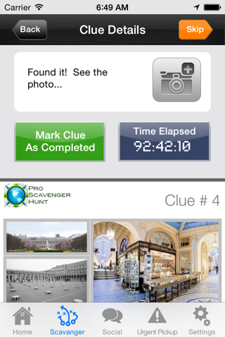 Pro Scavenger Hunt (Customizable Treasure Hunt loaded with a sample chase in Paris) screenshot 2