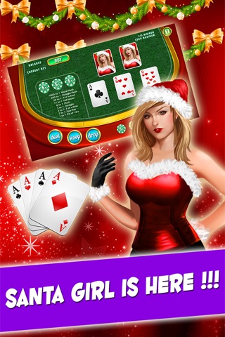 `` Chistmas Santa Poker - Top 5 Cards Poker  Casino Games screenshot 3