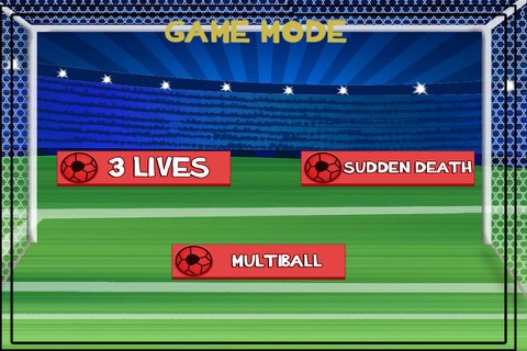 Stickman Soccer Kick Flick - Goalie Catch- Free screenshot 2