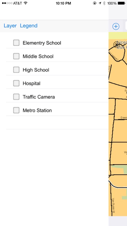 Snow Map Plowing Status