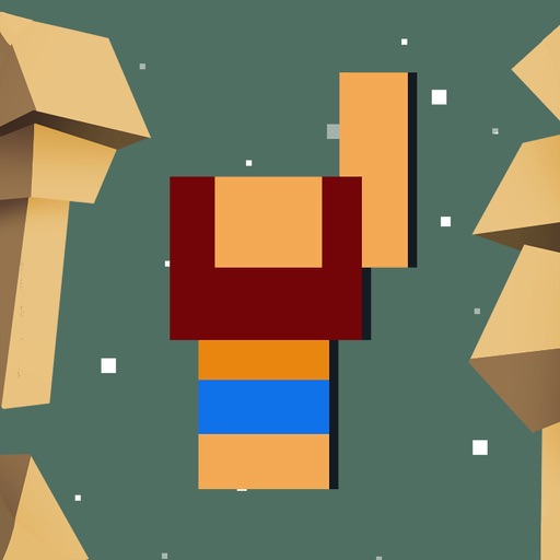 Flying Caveman - Difficult Arcade Battle icon