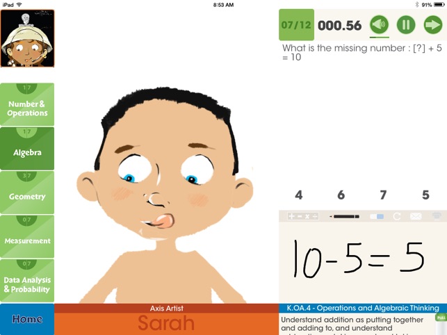 Headucate Math - Common Core, Ages 3-7(圖1)-速報App