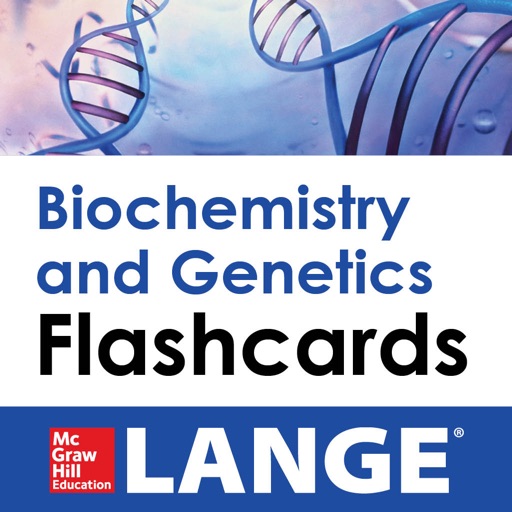 Biochemistry and Genetics Lange Flash Cards Icon