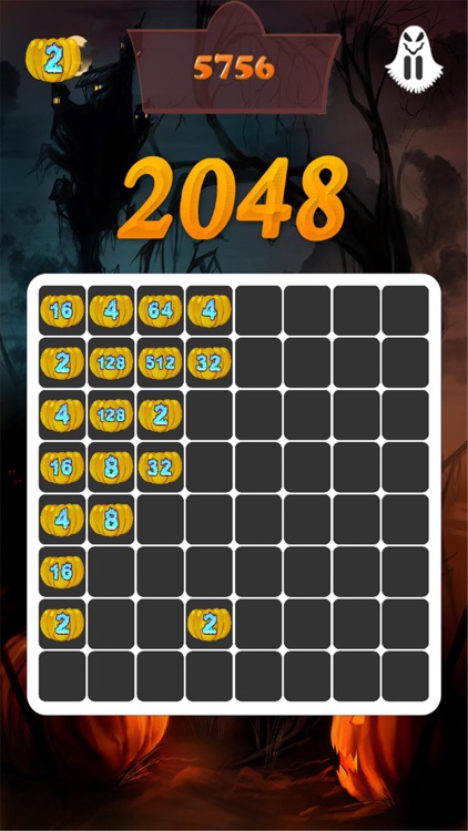 2048 Pumpkin HD screenshot-4