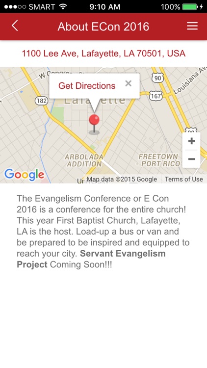 Evangelism Conference App