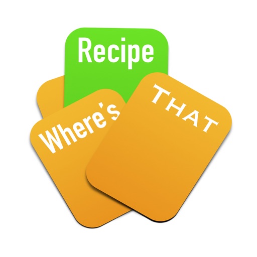 Where's That Recipe