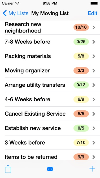 Moving Checklist Pro
