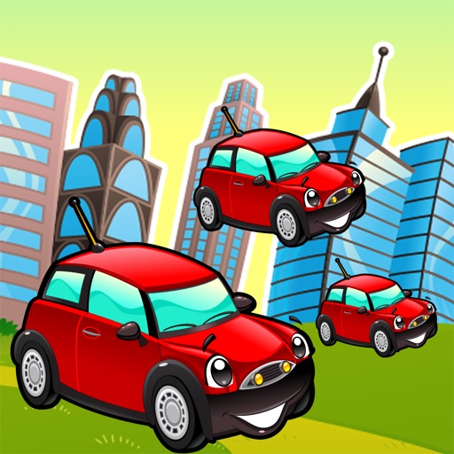 A Sort By Size Game of Cars and Vehicles for Children Icon