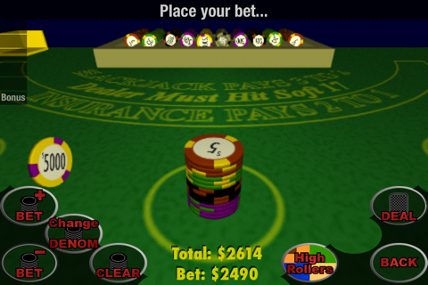 Hideaway Blackjack screenshot 2