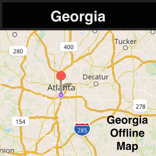 Georgia/Atlanta Offline Map with Traffic Cameras icon