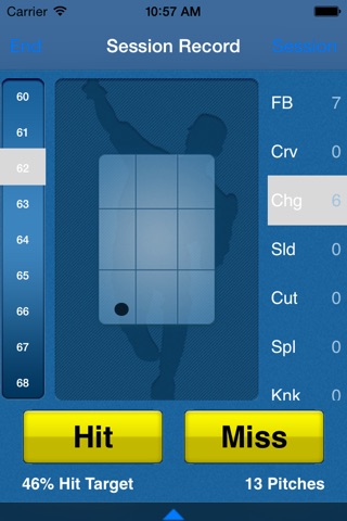 EDGEbullpen – Chart a pitcher’s practices screenshot 3