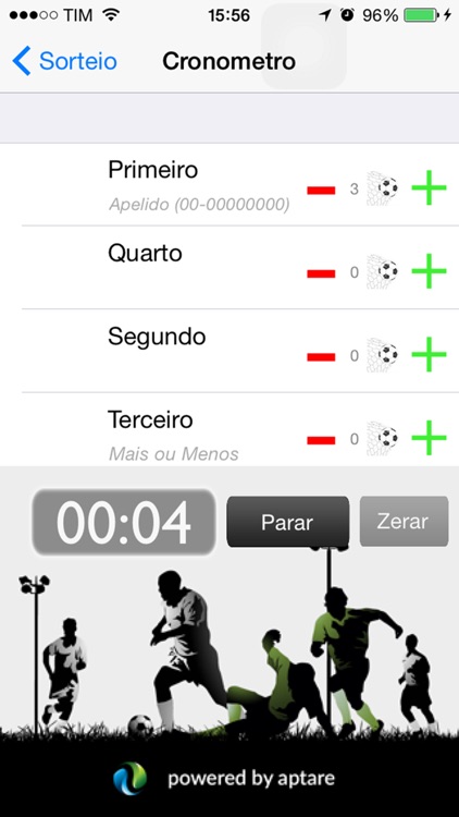 Pelada Manager+ screenshot-4