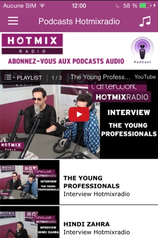 Hotmixradio screenshot 4
