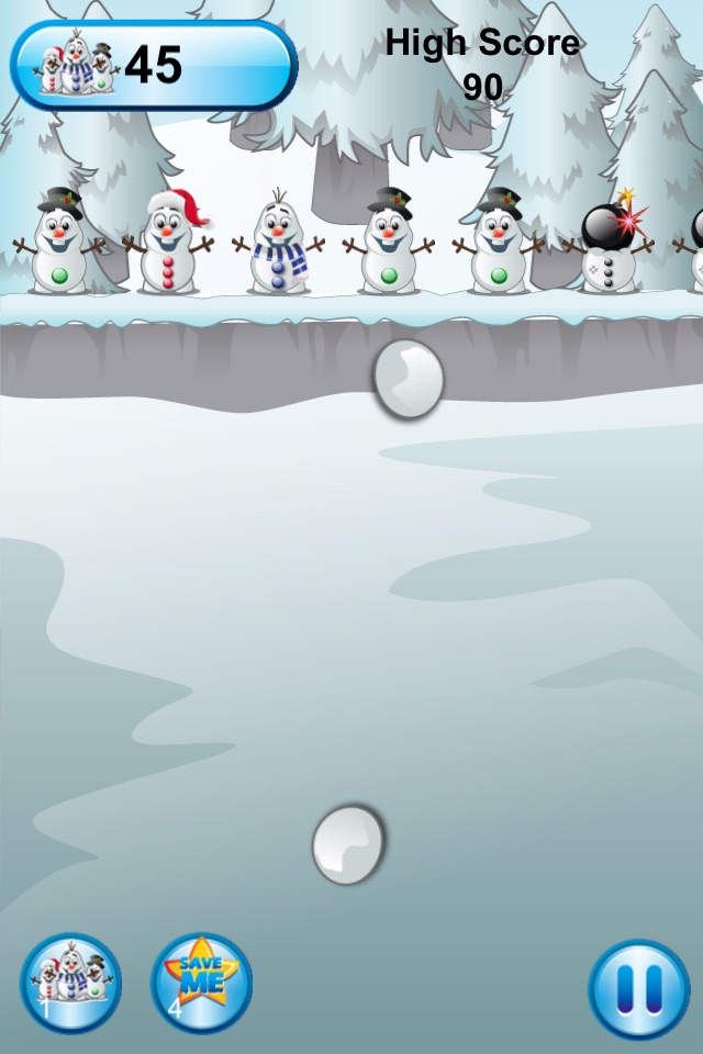 Frozen Snowman Knockdown screenshot 3