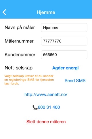 Måleravlesning screenshot 4