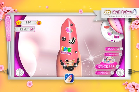 3D Nail Salon and Manicure Game - Beauty Makeover Studio for Girls screenshot 3