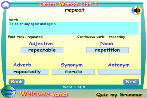 Quiz My Grammar Lite screenshot 3