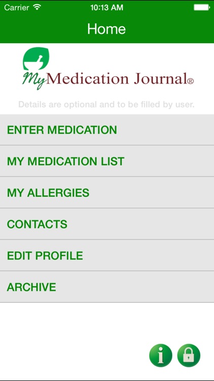 My Medication Journal