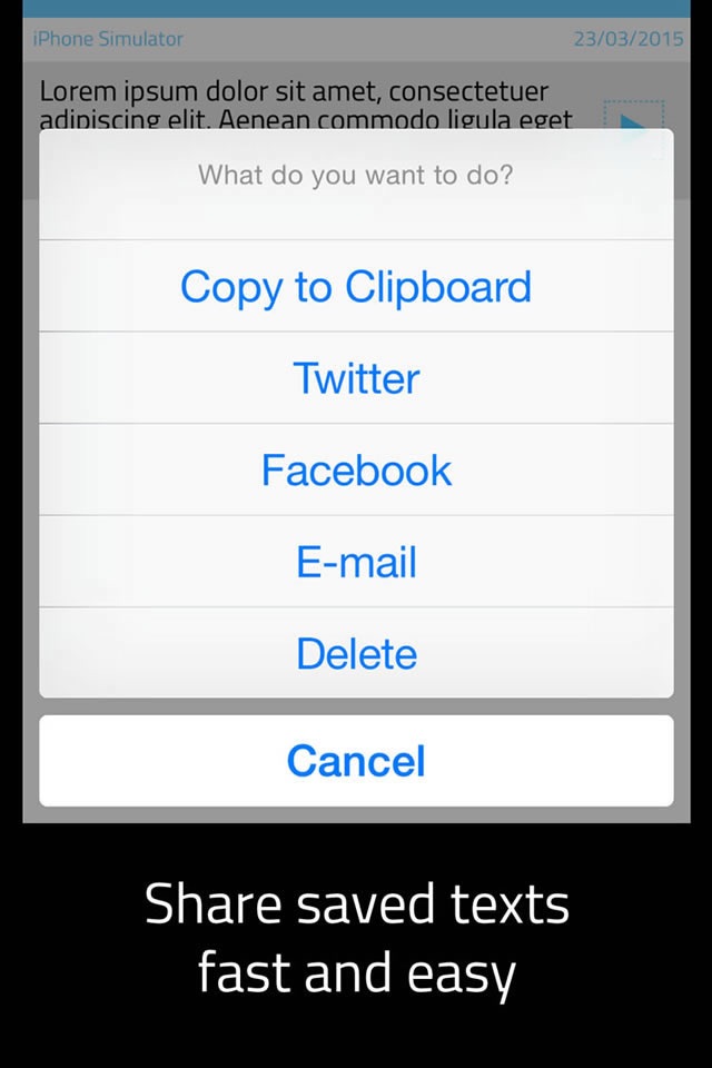 pboard - Smart clipboard with Widget screenshot 3