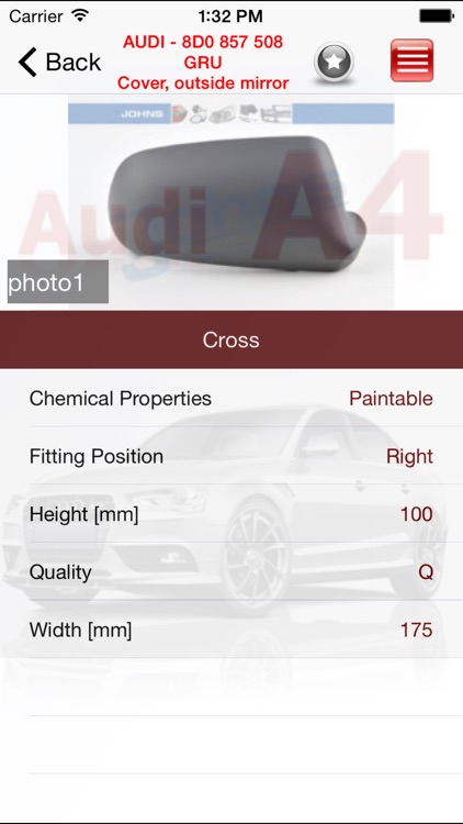 AutoParts Audi A4