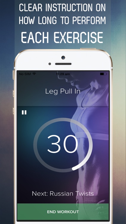 7 Minute Sexy Abs Workout for Fab Abs in 30 Days screenshot-3