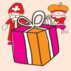 Piet and jumping Sinterklaas find presents for every child