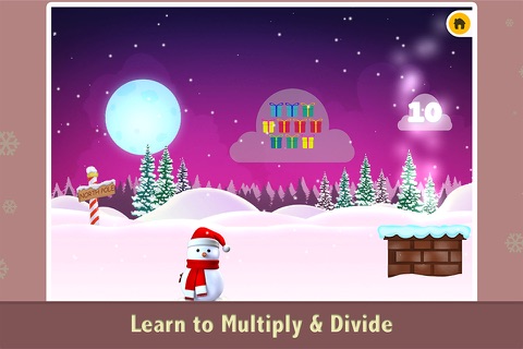 Icky Gift Delivery 123 Math - Learn to Add, Subtract, Multiply and Divide for Montessori FREE screenshot 4
