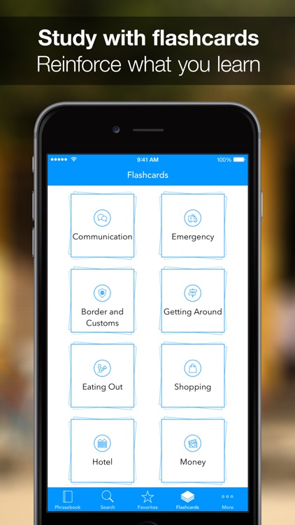 SpeakEasy French ~ Offline Phrasebook and Flashcards with Native Speaker Voice and Phonetics screenshot-4