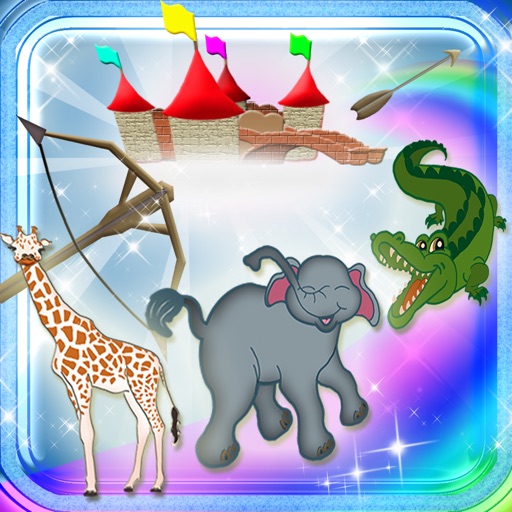 123 Animals Magical Kingdom - Wild Animals Learning Experience Target Game icon