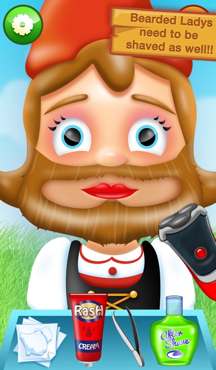 Shaving Crazy Gnomes – A Messy Hairy Shave Makeover ! screenshot-4