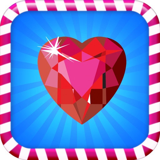 Jewel Heart Crush iOS App